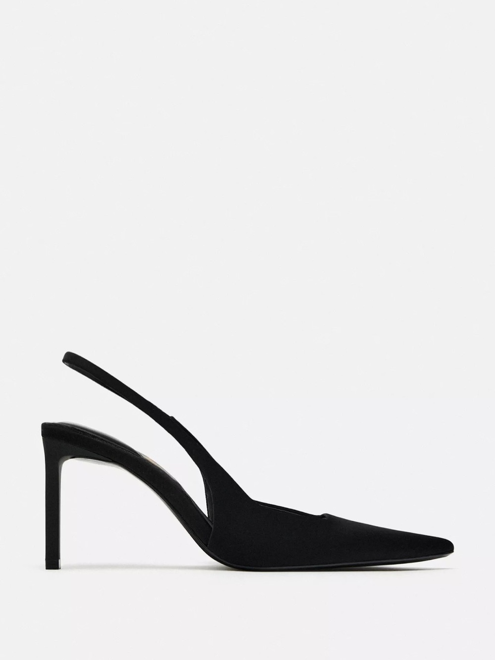 ZARA | Slingback Fabric Heels